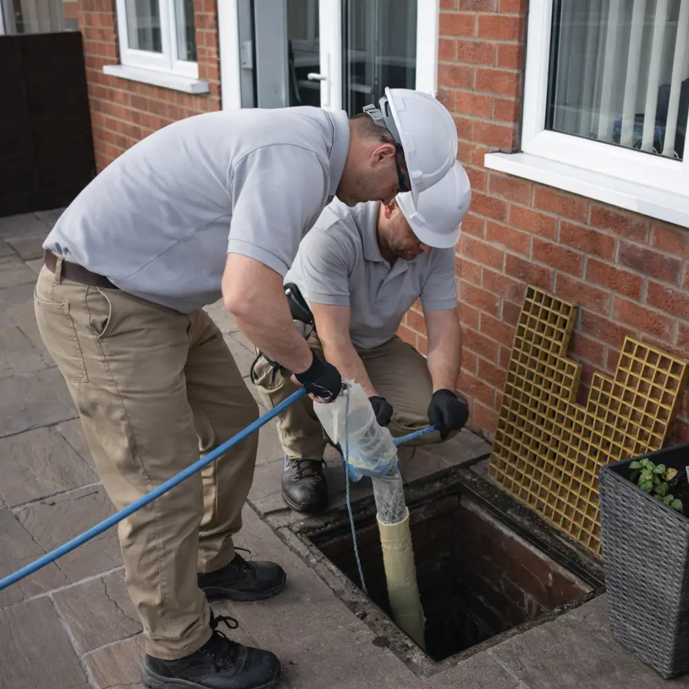 Blocked drain repair service in Snodland